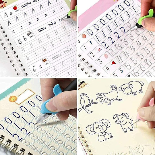 Magic Handwriting Book Pack of 4